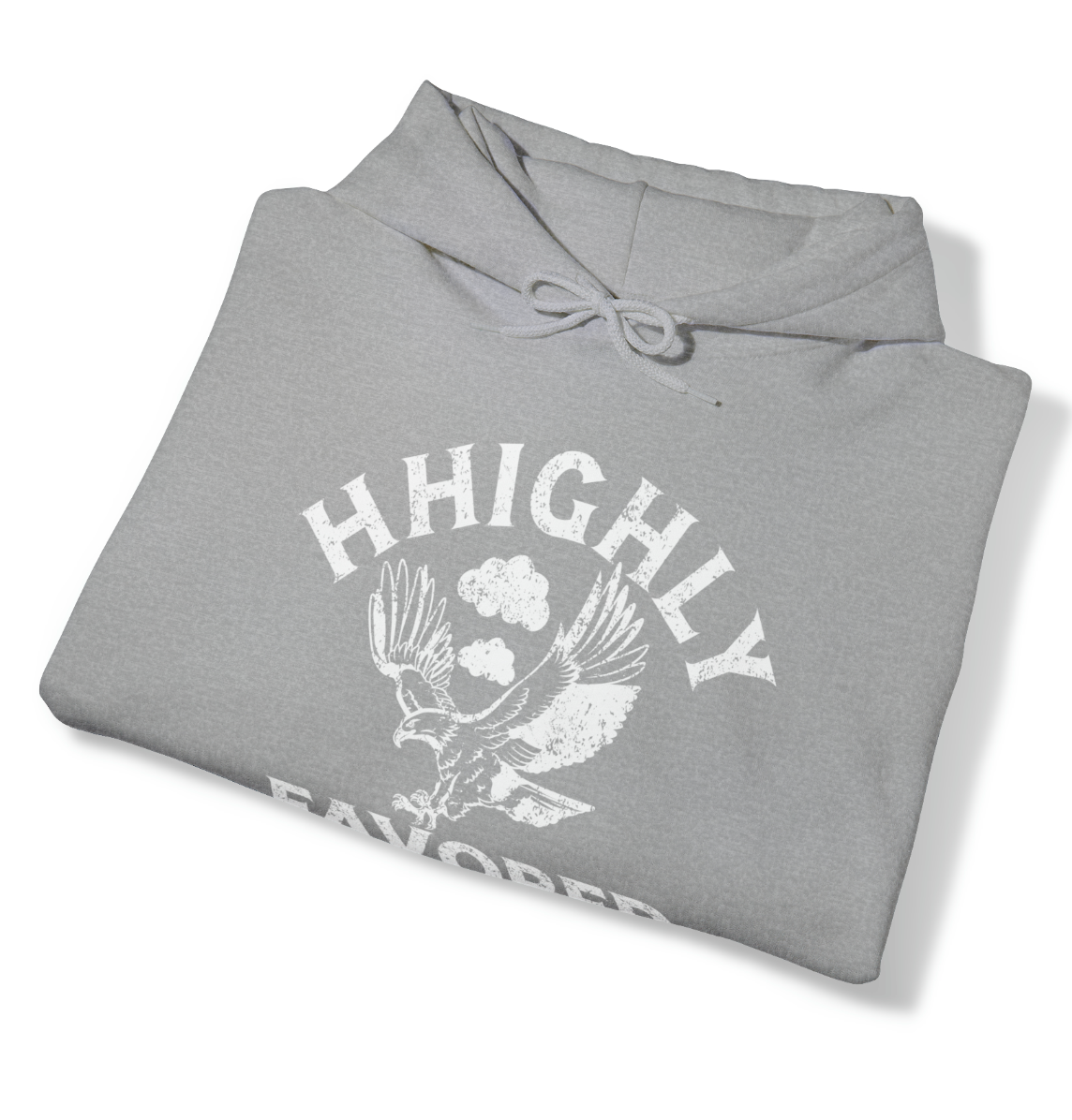 "HHighly Favored" Gray Hoodie
