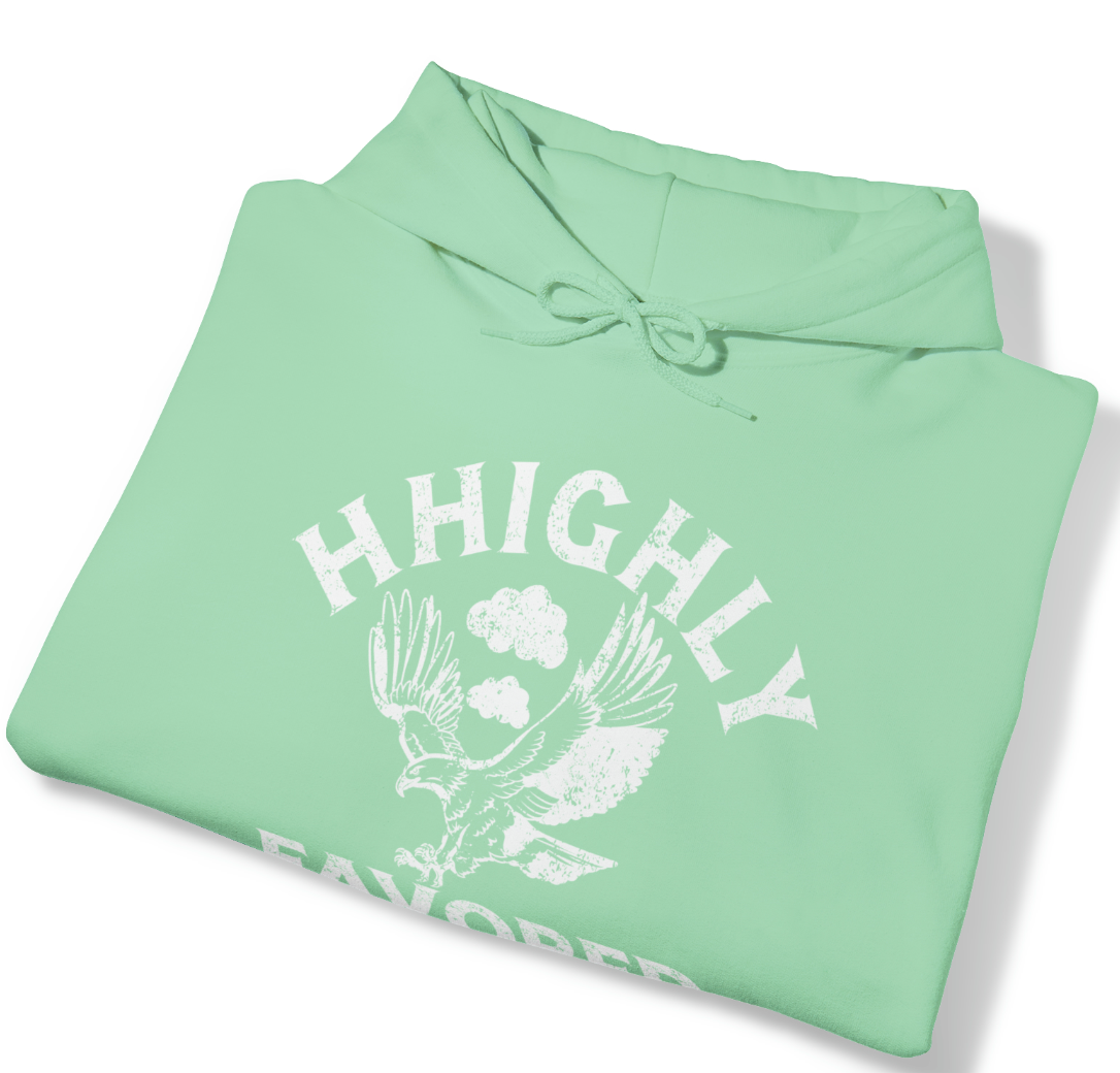 "HHighly Favored" Mint Hoodie