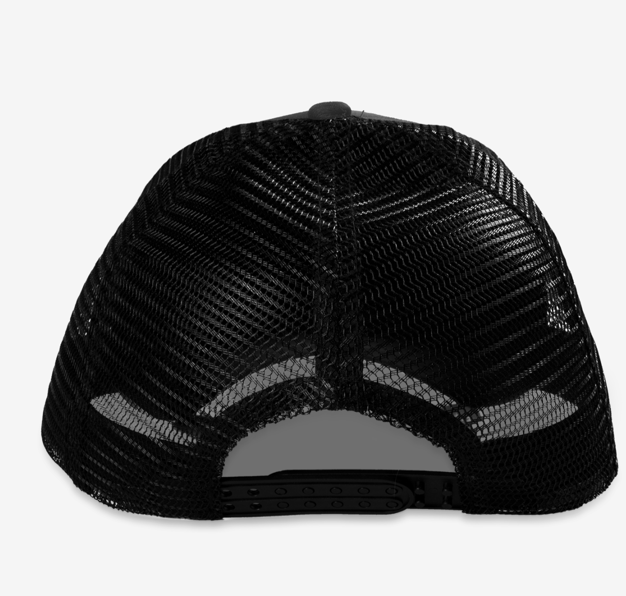 HHighly Favored Black Trucker Hat