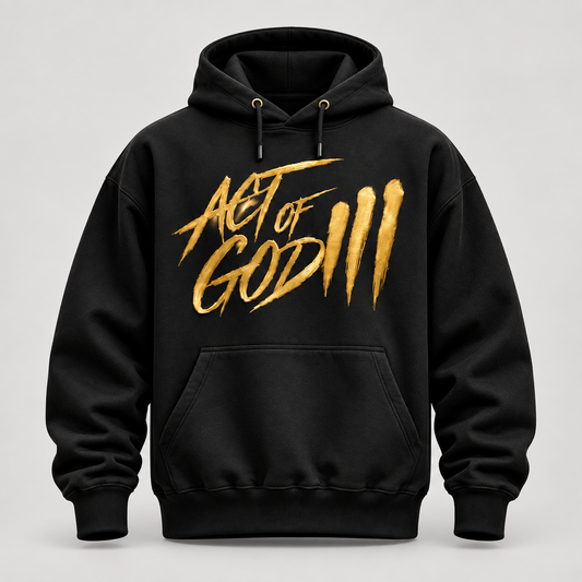 Act of God III Black Hoodie