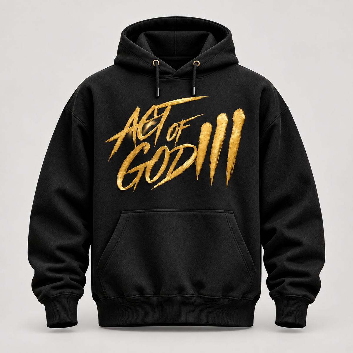 Act of God III Black Hoodie