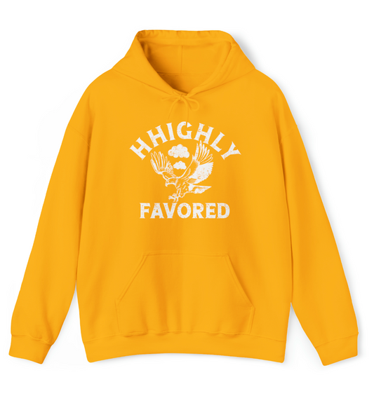 "HHighly Favored" Yellow Hoodie