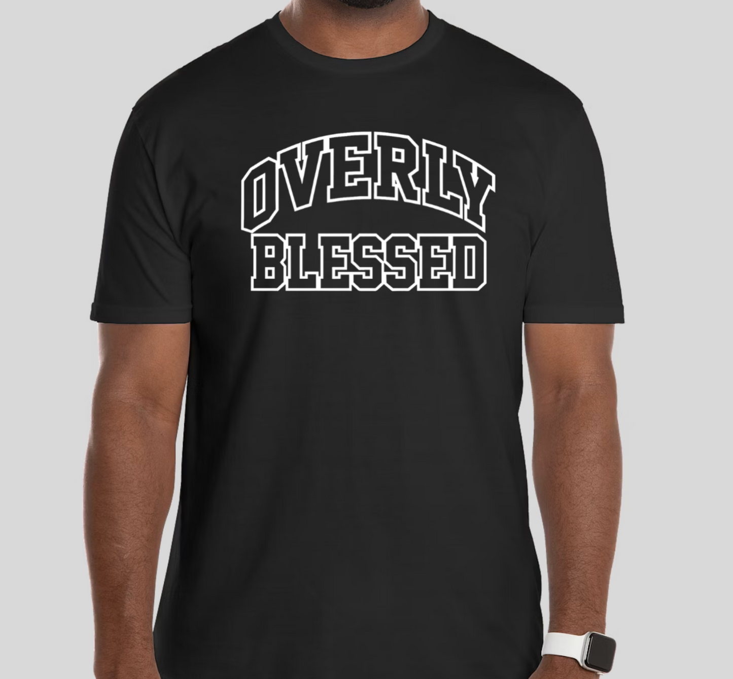 Overly Blessed™ Black Tee