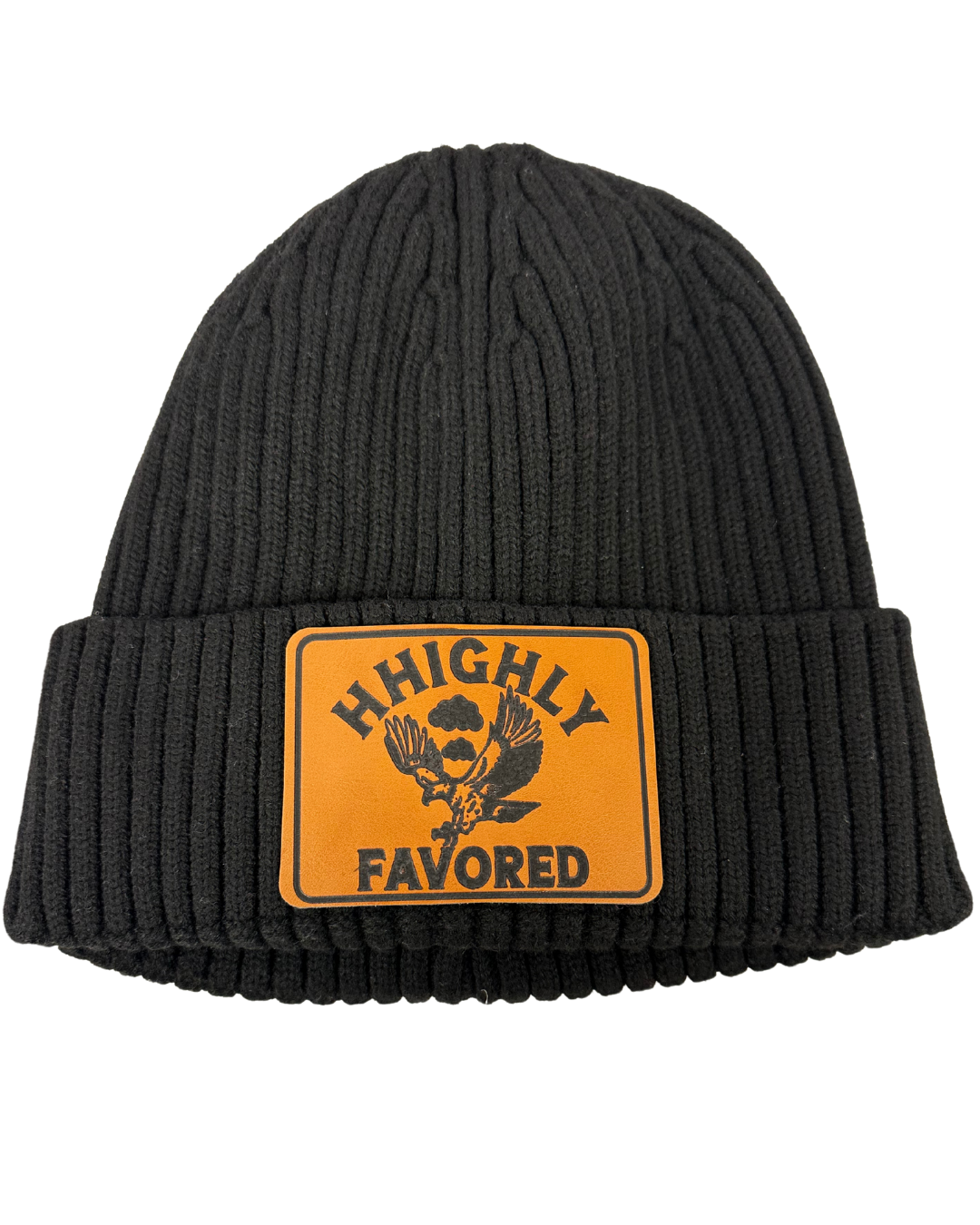 HHIGHly Favored™ Black Beanie